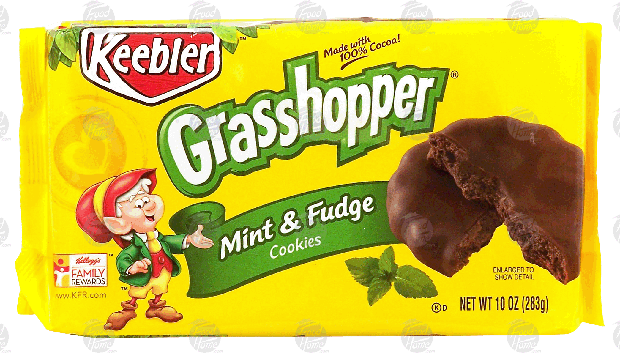 Keebler Grasshopper mint & fudge cookies Full-Size Picture